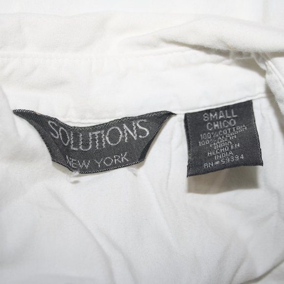 🤍✨ Solutions New York · White Blouse · Size S - Picture 2 of 5